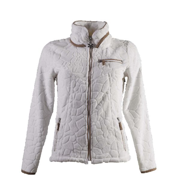 veste femme polaire INNSBRUCK blanc f