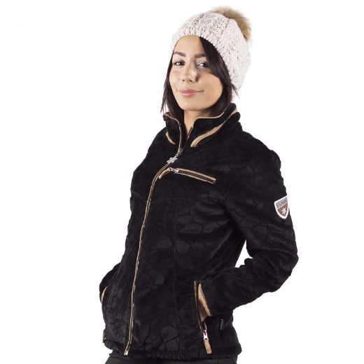 veste polaire femme innsbruck noir angele sportswear